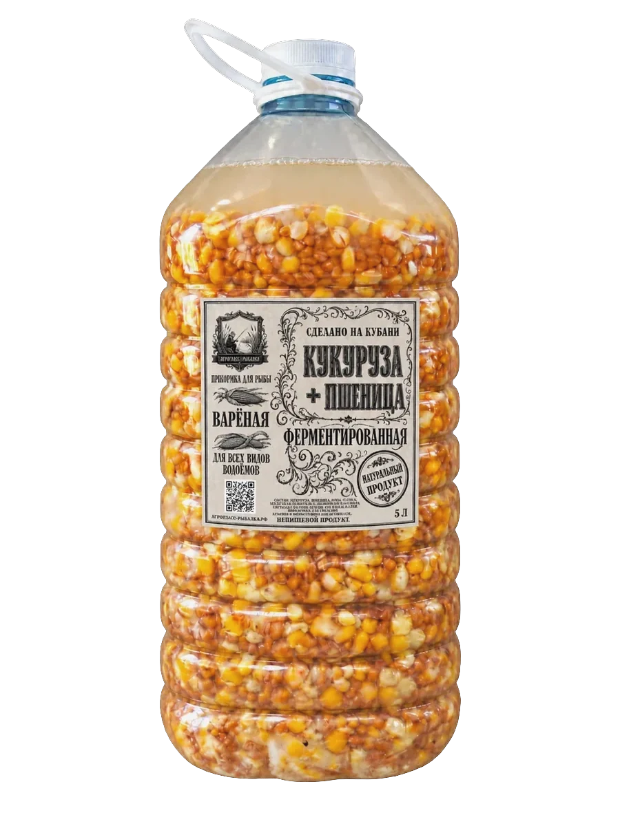 Ферментированная кукуруза варёная с пшеницей 5 л